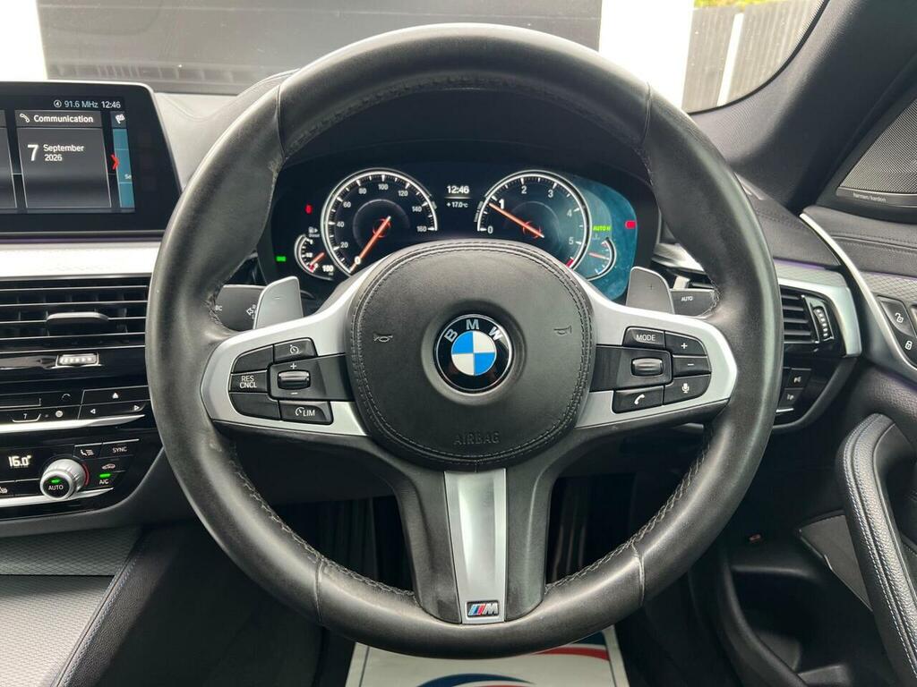 BMW 5 Series 530E Se Black #34