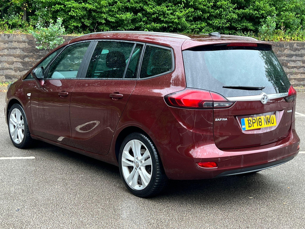 Vauxhall Zafira Tourer 1.4I Turbo Sri Nav Euro 6 Red #2