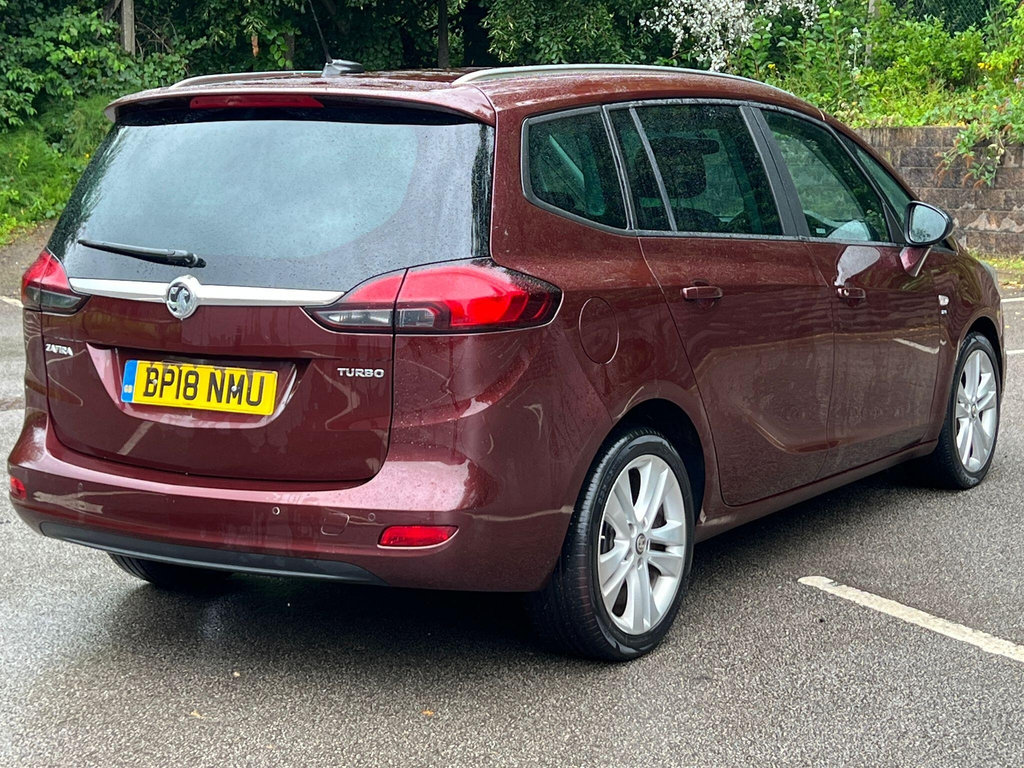 Vauxhall Zafira Tourer 1.4I Turbo Sri Nav Euro 6 Red #3