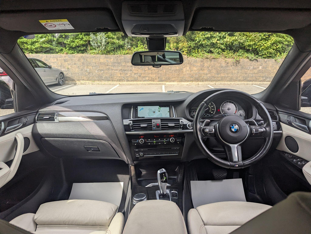 BMW X4 Xdrive20d Se White #12