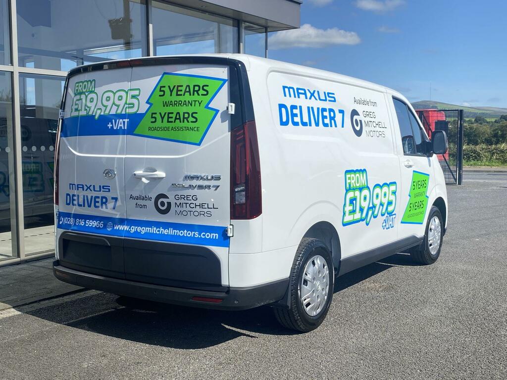 Maxus Deliver 7 2.0 D20 L2h2 Panel Van Fwd Black #4