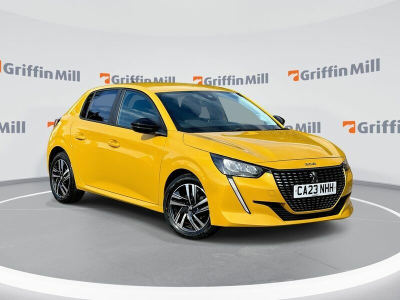 Peugeot 208 1.2 Puretech Active Premium Hatchback Yellow