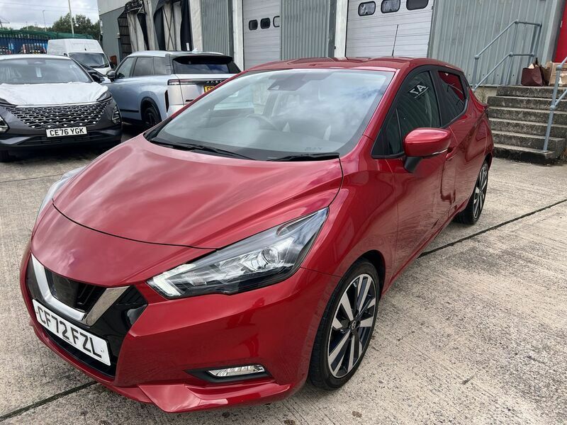 Nissan Micra Acenta Red #8