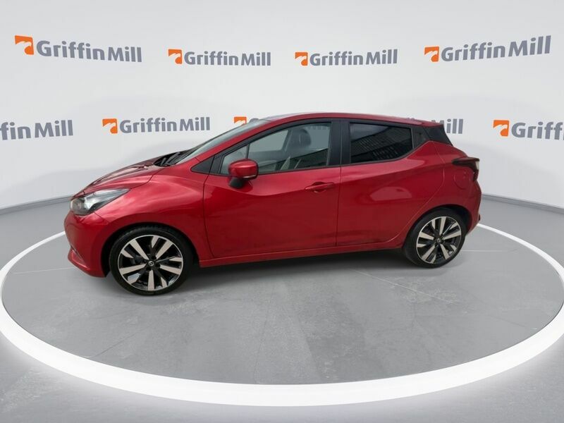 Nissan Micra 1.0 Ig-t Tekna Hatchback Euro 6 Red #2