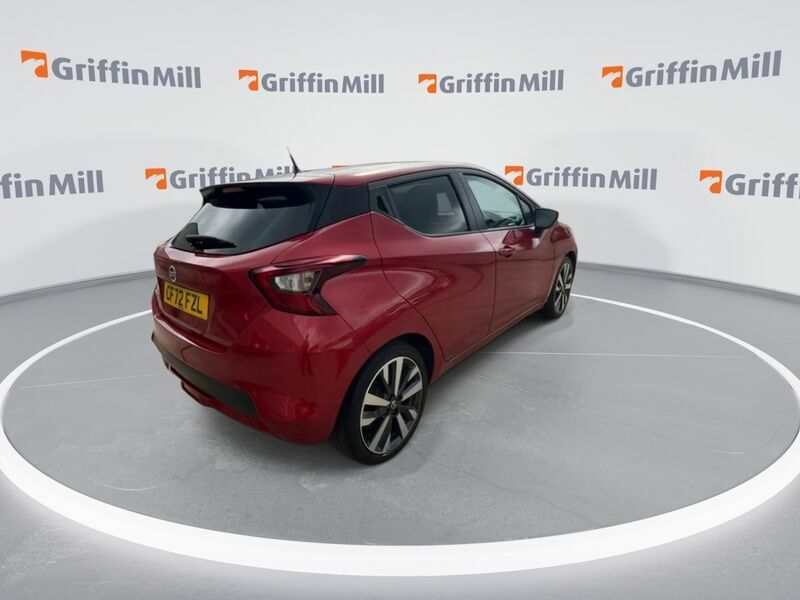 Nissan Micra 1.0 Ig-t Tekna Hatchback Euro 6 Red #5