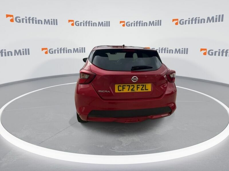 Nissan Micra 1.0 Ig-t Tekna Hatchback Euro 6 Red #4