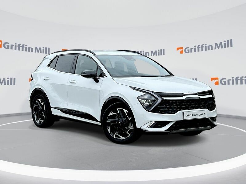 Kia Sportage 1.6 T-gdi Mhev Gt-line Suv Hybrid Dct E White
