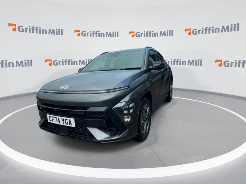 Hyundai Kona 1.0 T-gdi N Line Suv Euro 6 Ss Grey #4