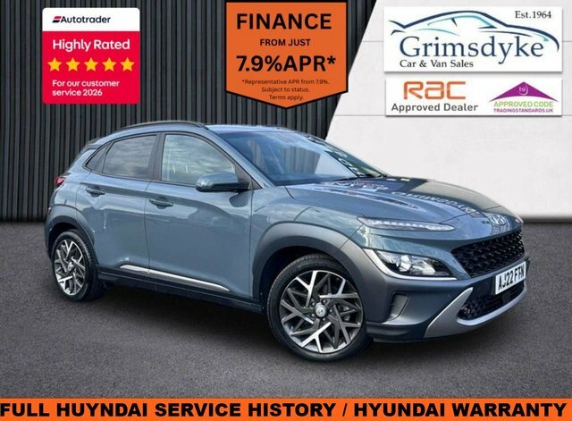 Hyundai Kona 2022 1.6 H-gdi Premium Suv Hybrid Dct E Green