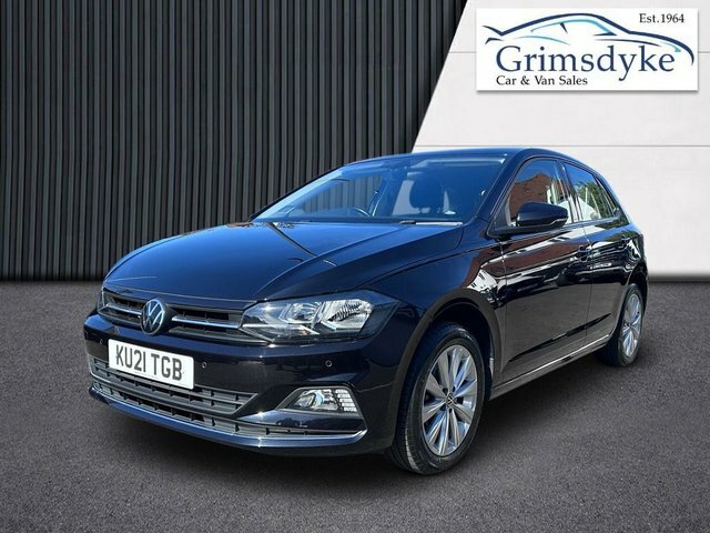 Volkswagen Polo 2021 1.0 Tsi Sel Hatchback Dsg Euro 6 Black #3