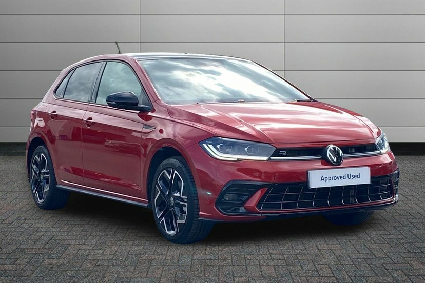 Volkswagen Polo 1.0 Tsi Black Edition Hatchback Dsg 11 Red