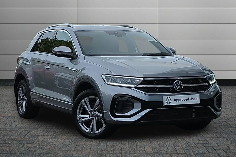 Volkswagen T-Roc 2.0 Tdi R-line Suv Dsg 150 Ps Silver