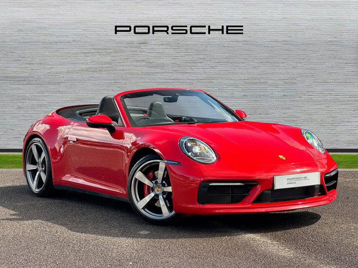 Porsche 911 3.0T 992 Carrera 4S Convertible Pdk 4Wd Red