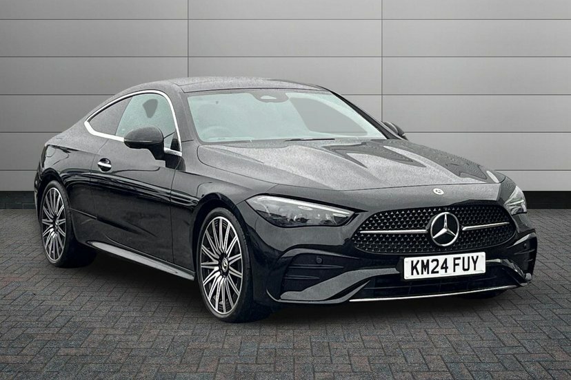 Mercedes-Benz CLE Class Cle450h Mhev Amg Line Premium Plus Coupe Black