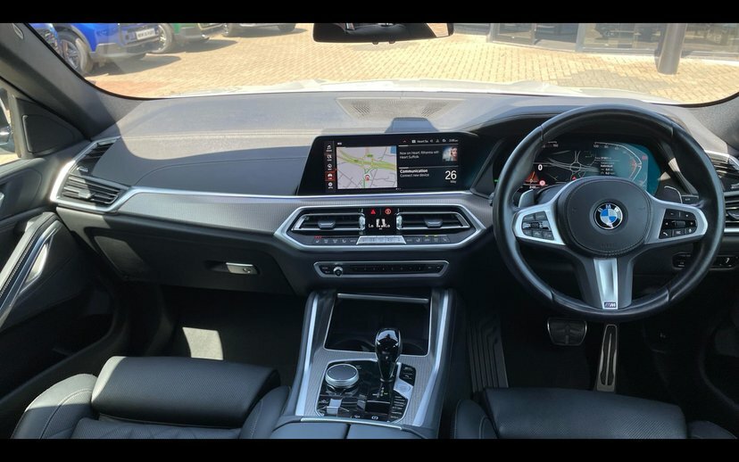 BMW X6 X6 Xdrive40d M Sport White #4