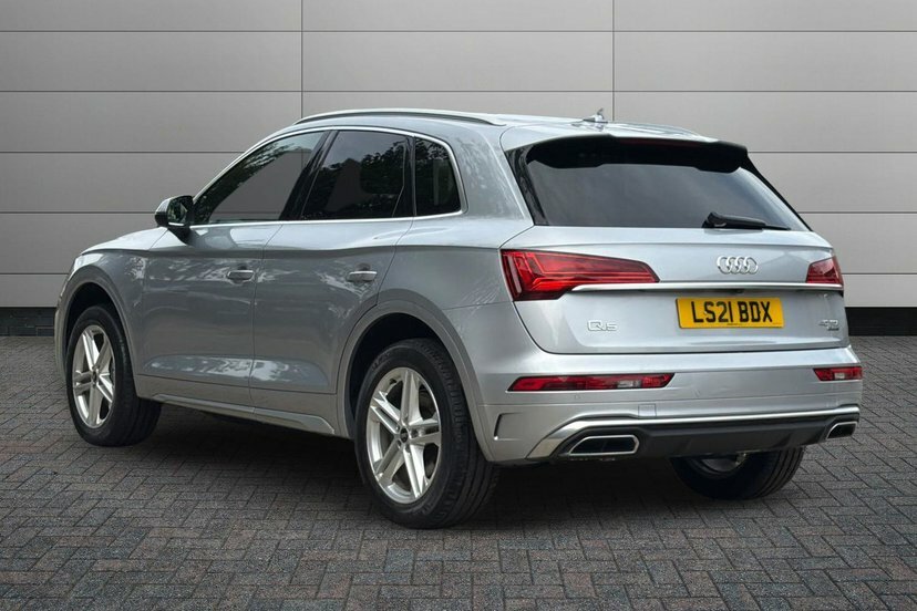 Audi Q5 2.0 Tdi 40 S Line Suv S Tronic Quattro Silver #3