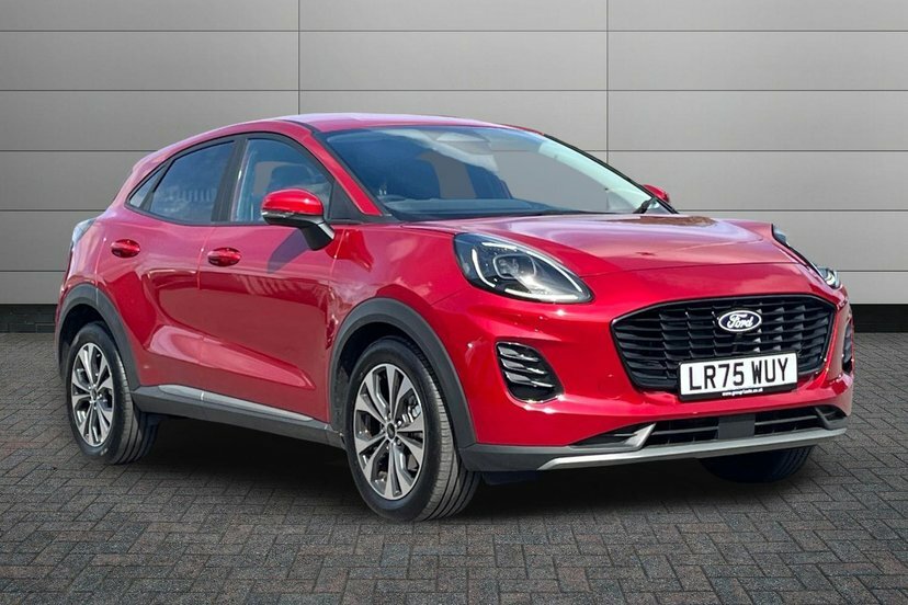 Ford Puma 1.0T Ecoboost Mhev Titanium Suv Hybrid Red