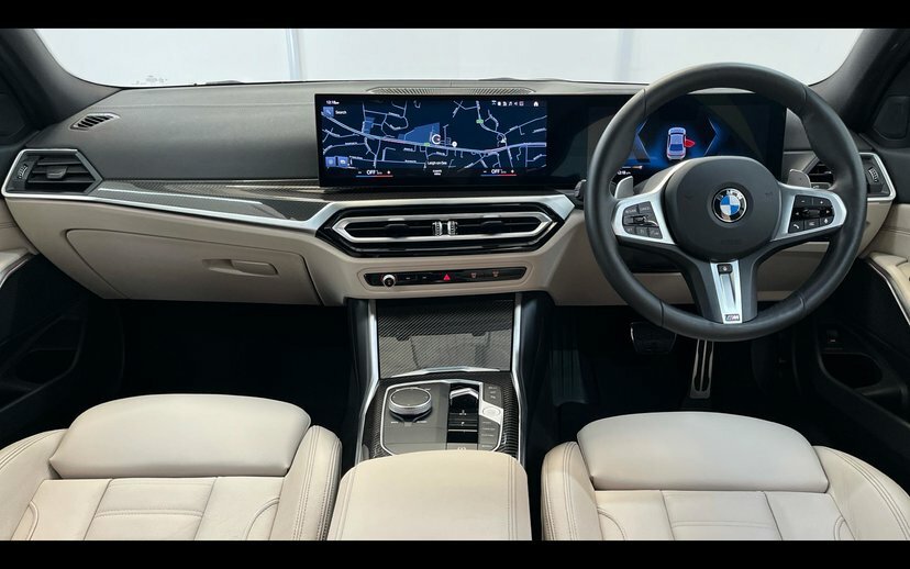 BMW 3 Series M340d Xdrive Saloon Grey #4
