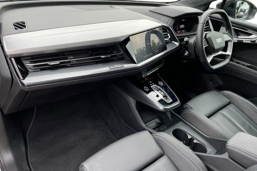 Audi Q4 E Tron 55 Black Edition Suv Quattro 82K FG24TXX Silver #2