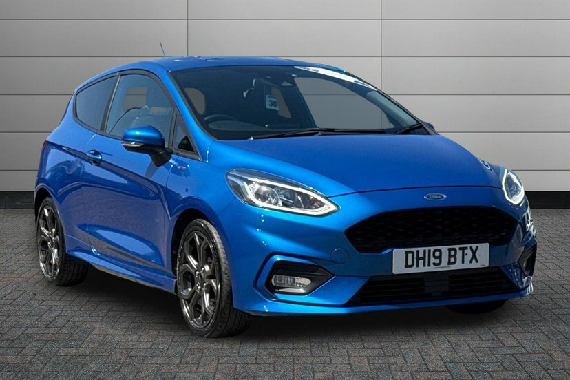 Ford Fiesta 1.0T Ecoboost Gpf St-line Hatchback Man Blue