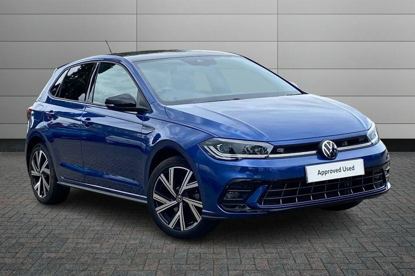 Volkswagen Polo 1.0 Tsi Black Edition Hatchback Dsg 11 Blue