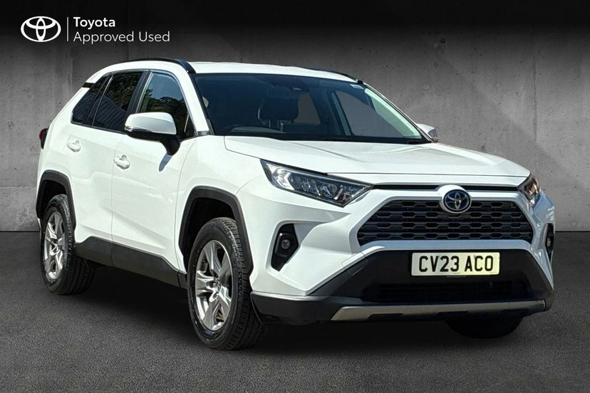 Toyota Rav 4 2.5 Vvt-h Gpf Icon Suv Hybrid Cvt 218 White
