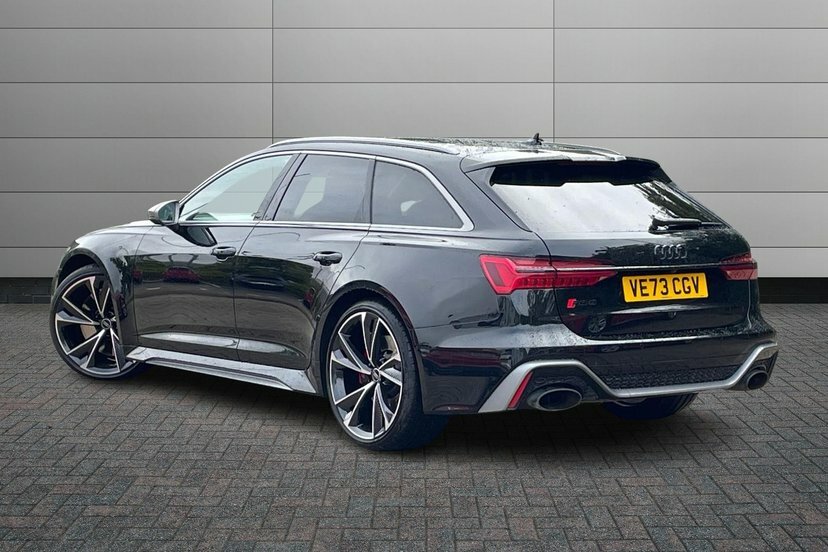 Audi RS6 Avant 4.0 Tfsi V8 Performance Estate Tiptroni Black #3
