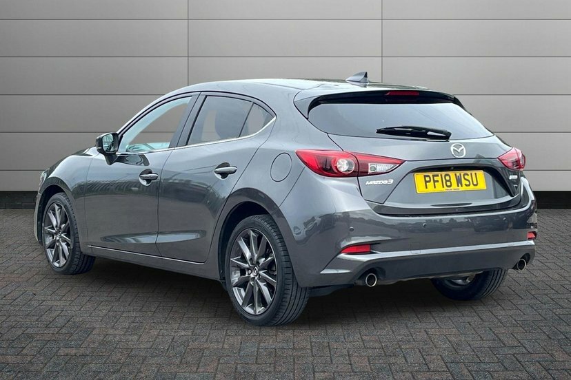 Mazda 3 2.0 Skyactiv-g Sport Nav Hatchback Manu PF18WSU Grey #3