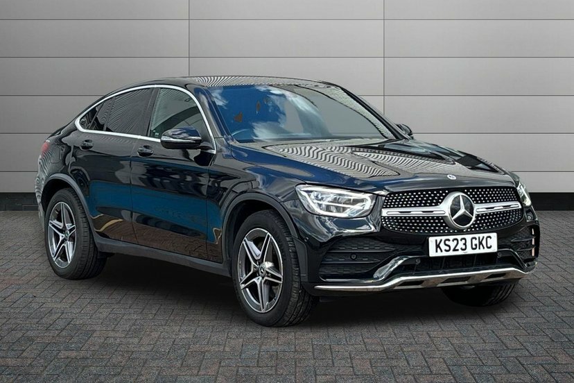 Mercedes-Benz GLC Class 2.0 Glc300h Mhev Amg Line Coupe Hybrid Black