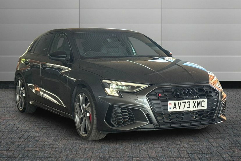 Audi S3 2.0 Tfsi Black Edition Sportback S Tron Grey
