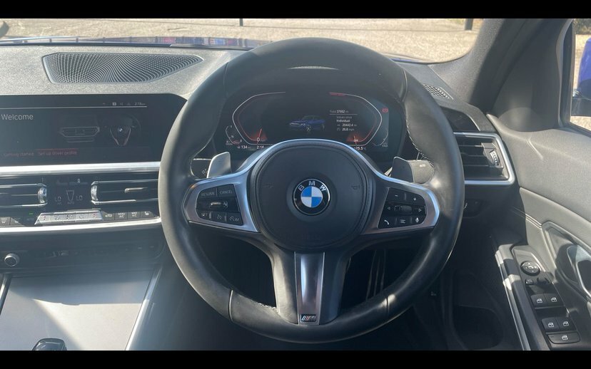 BMW 3 Series 330D Xdrive M Sport Saloon Blue #5