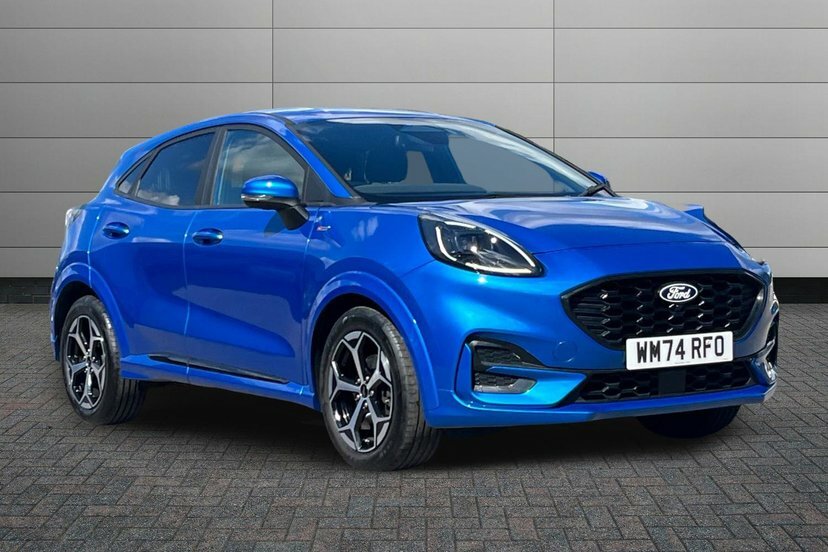 Ford Puma 1.0T Ecoboost Mhev St-line Suv Hybrid M Blue