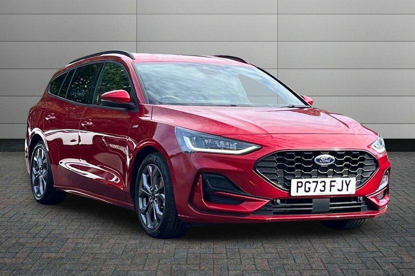 Ford Focus 1.0T Ecoboost Mhev St-line Estate Hybri Red