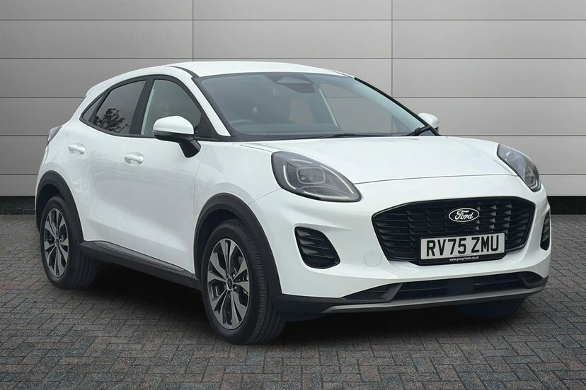 Ford Puma 1.0T Ecoboost Mhev Titanium Suv Hybrid White