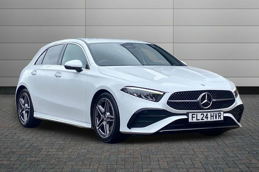 Mercedes-Benz A Class 1.3 A200h Mhev Amg Line Executive Hatchback White