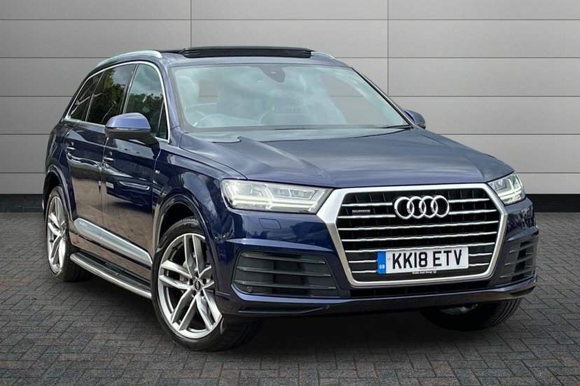 Audi Q7 3.0 Tdi V6 50 S Line Suv Tiptronic Quat Blue