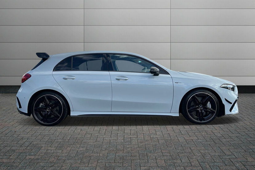Mercedes-Benz A Class A35 Amg Premium Plus Hatchback 4Matic White #3