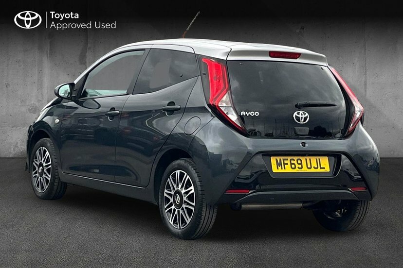 Toyota Aygo 1.0 Vvt-i X-clusiv Hatchback Sa Grey #4