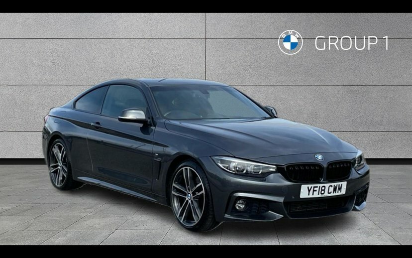 BMW 4 Series Gran Coupe 420D M Sport Coupe Grey