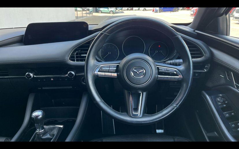 Mazda 3 2.0 Skyactiv-x Mhev Gt Sport Tech Hatchback Pe HN70EBM Black #5