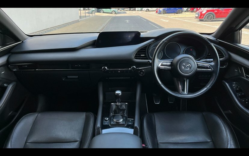Mazda 3 2.0 Skyactiv-x Mhev Gt Sport Tech Hatchback Pe HN70EBM Black #4