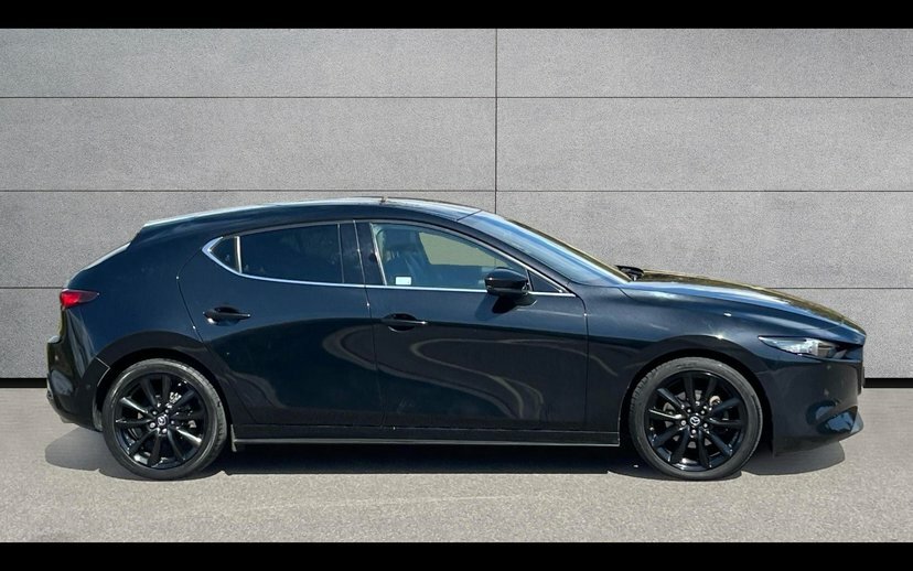 Mazda 3 2.0 Skyactiv-x Mhev Gt Sport Tech Hatchback Pe HN70EBM Black #3