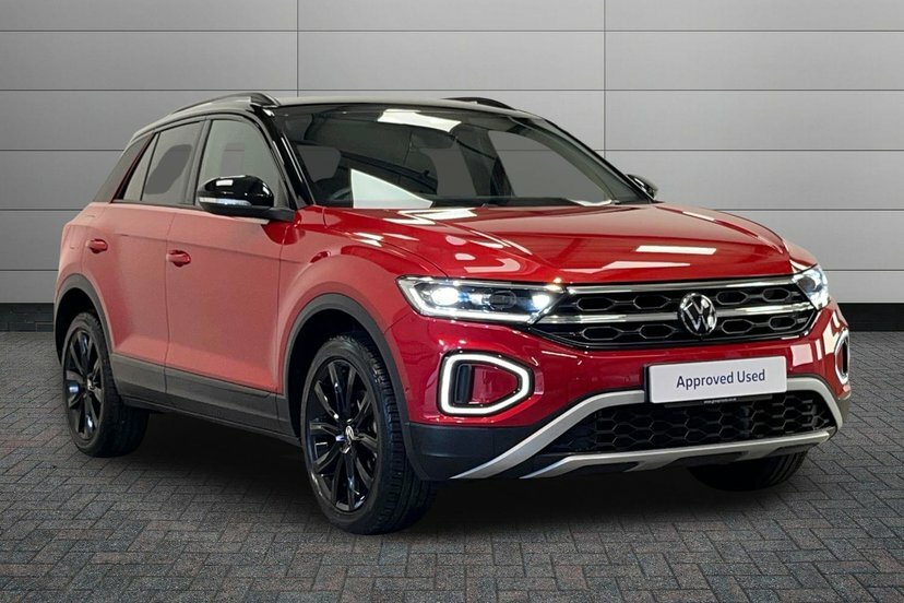 Volkswagen T-Roc 1.0 Tsi Style Suv 110 Ps Black