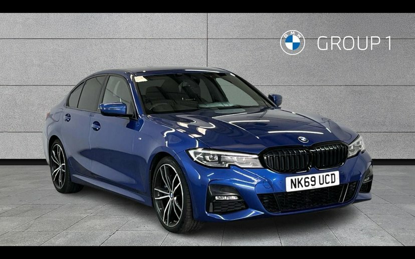 BMW 3 Series 320D M Sport Saloon Blue