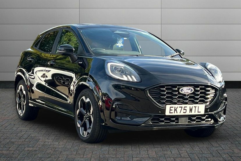 Ford Puma 1.0T Ecoboost Mhev St-line X Suv Hybrid Black