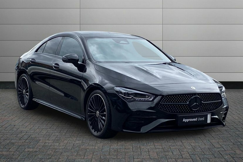 Mercedes-Benz CLA Class 1.3 Cla180h Mhev Amg Line Premium Plus Coupe Black