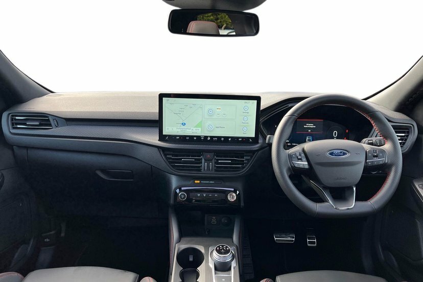 Ford Kuga 2.5 Duratec 14.4Kwh St-line X Black Package Suv EA75ODW Black #6