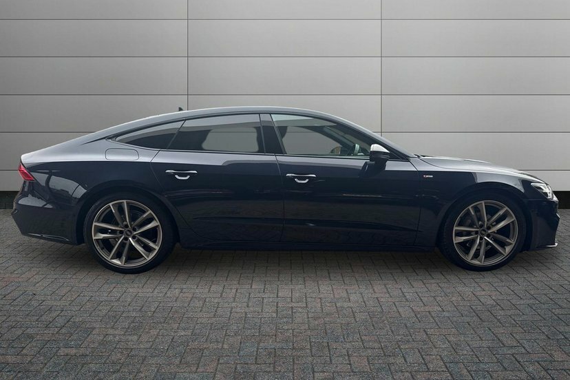 Audi A7 2.0 Tdi 40 Black Edition Sportback S Tr Blue #4