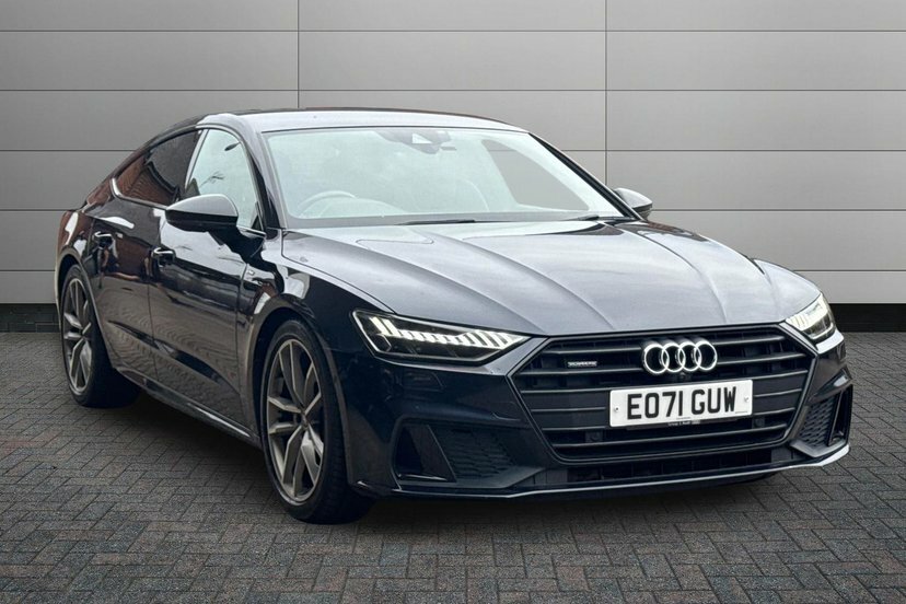 Audi A7 2.0 Tdi 40 Black Edition Sportback S Tr Blue