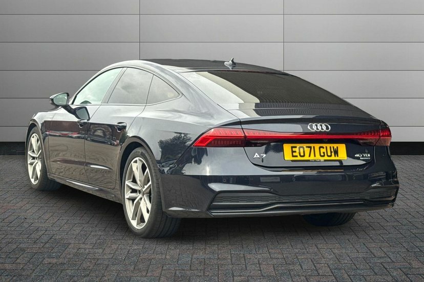 Audi A7 2.0 Tdi 40 Black Edition Sportback S Tr Blue #3